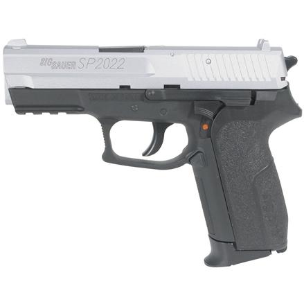 Пистолет пневматический SP2022, к.4,5мм. (мет., сереб.)