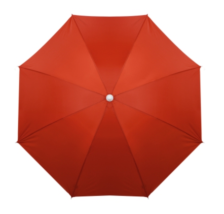 Зонт пляжный "Классика" сер. покрытие d=160, h=170 микс