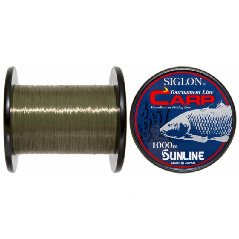 Леска  Siglon Carp, 1000м, коричневая