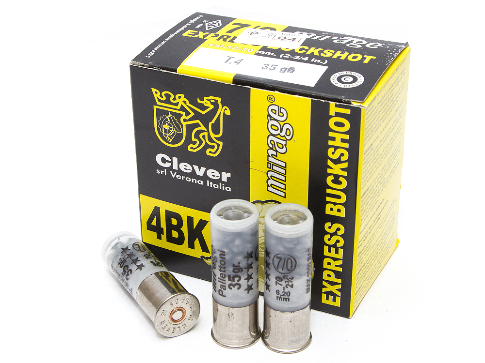 Патрон к.12*70, картечь 6,2 (№7/0)