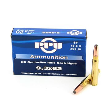 Патрон к.9,3-62, SP, 18.5гр.
