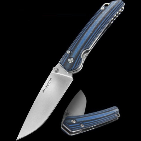Нож складной Magnum "B&B" (рук. G-10, ст.440А)