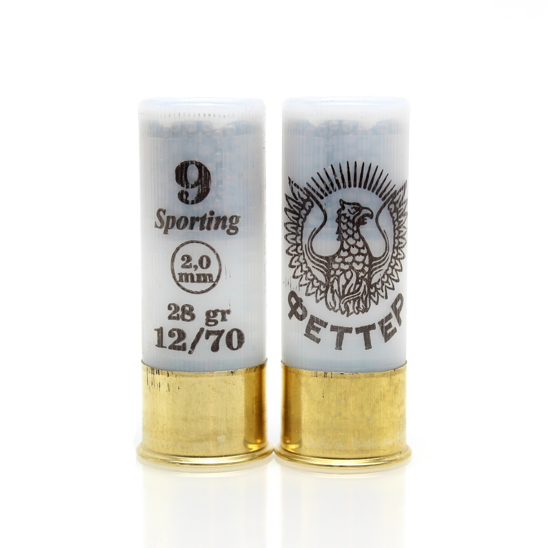 Патрон к.12*70, №9, Биор, б/к, 28гр.