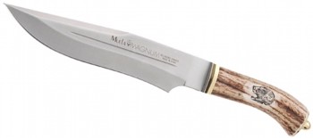 Нож "Magnum" (23см., рук.рог.оленя., кож.ножны)