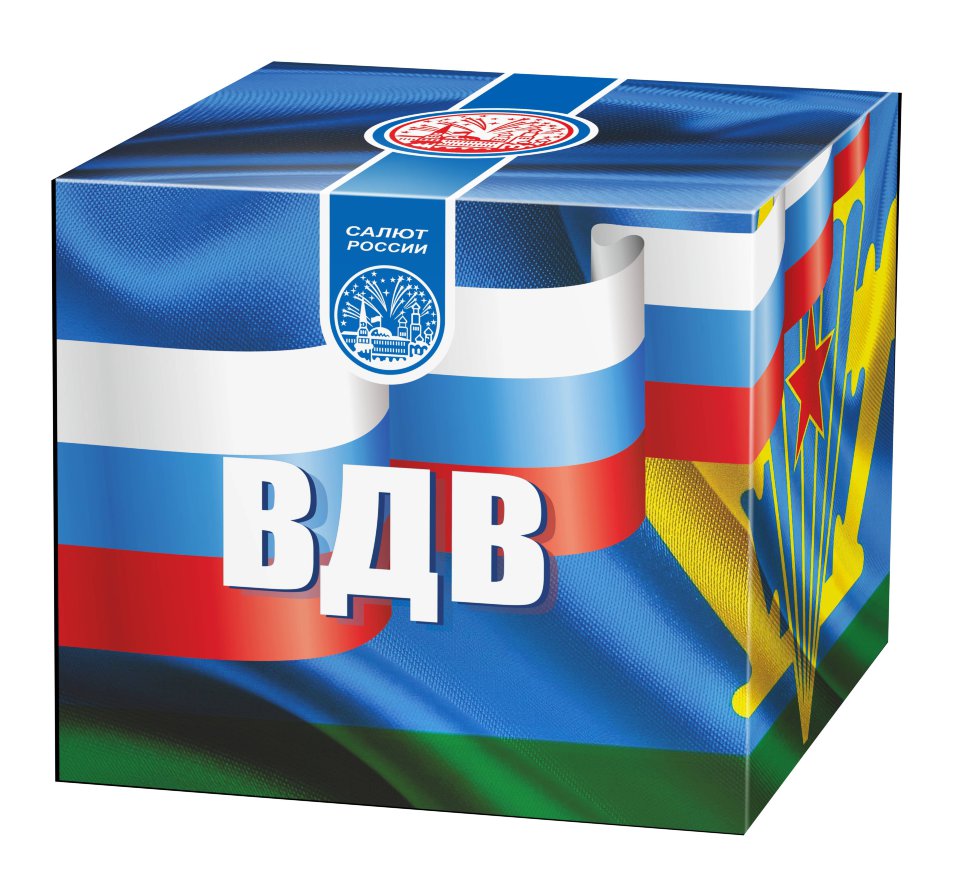 Батарея салютов "ВДВ" (4/1)